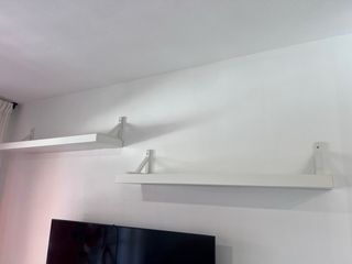 2 Estanterías LACK IKEA Blancas