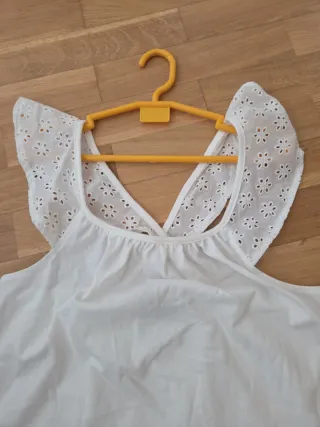 Blusa/Camiseta Niña Blanca