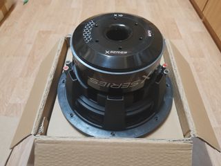Subwoofer Audio System 10 600Wrms Bass-Reflex