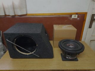 Subwoofer Audio System 10 600Wrms Bass-Reflex