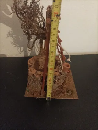 Pozo para belén artesanal