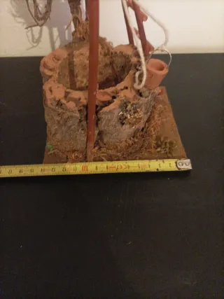 Pozo para belén artesanal