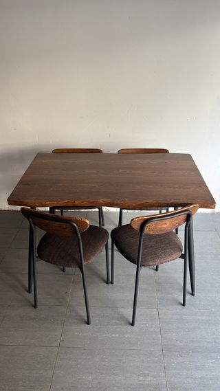 NUEVO, A ESTRENAR!!! - Mesa, de comedor + 4 sillas