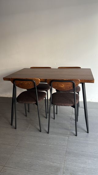 NUEVO, A ESTRENAR!!! - Mesa, de comedor + 4 sillas