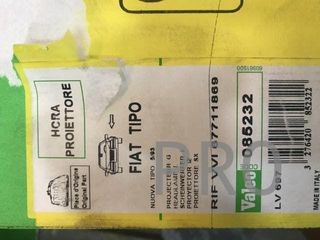Faro Fiat tipo izquierdo nuevo