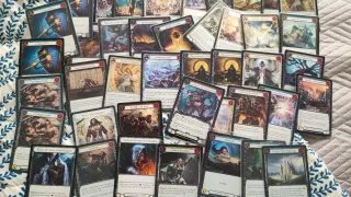 Gran lote de cartas de Flash and Blood Tcg