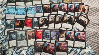Gran lote de cartas de Flash and Blood Tcg