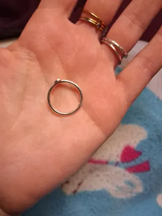 Anillo Tous Plata Oso Verde