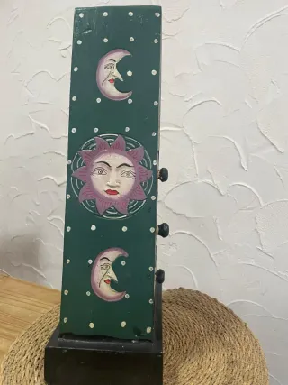 Torre Cajonera Sol y Luna Madera