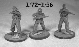 Figuras Paracaidistas Folgore Fusilmen2 1/72-1/56