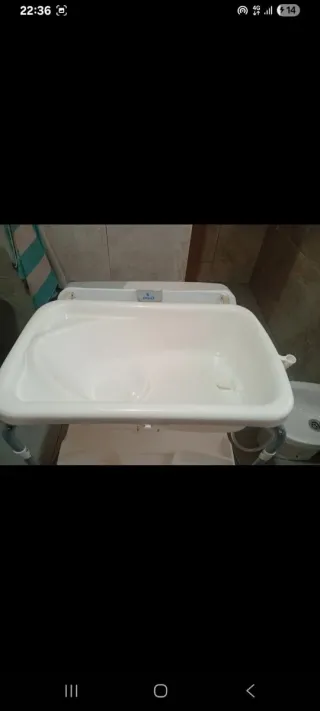 Bañera cambiador