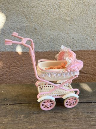 Cotxet Barbie + bebè