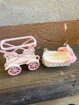 Cotxet Barbie + bebè