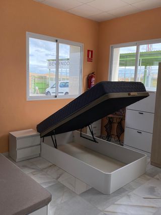 Conjunto canape 90x190 + mesita de noche