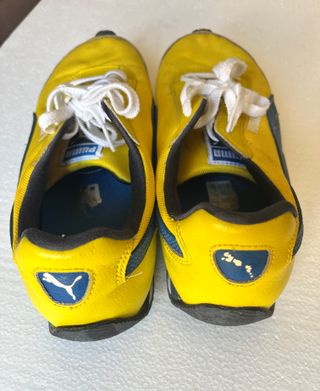 Zapatilla Puma amarillas hombre