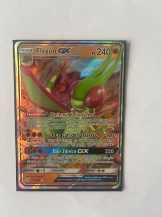 Carta Pokémon Flygon GX