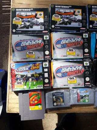 Lote Videojuegos Nintendo 64, PSP, SNES