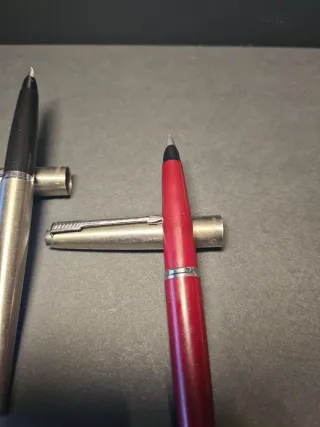 Conjunto di penne stilografiche Parker: Parker 45, Flighter, Parker 21