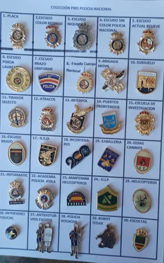 9 Llaveros Guardia Civil