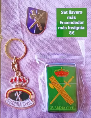 9 Llaveros Guardia Civil