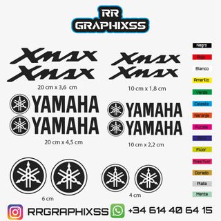 Kit Pegatinas Yamaha Xmax