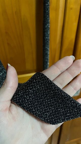 Pantalones plateados brillantes para fiesta