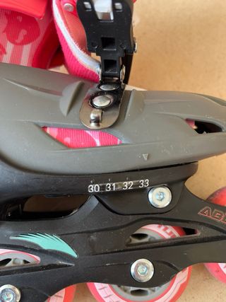 Patines en línea rosas TIJUANA talla 33