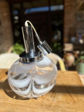 Lámpara Vintage Cristal Murano Mid-Century