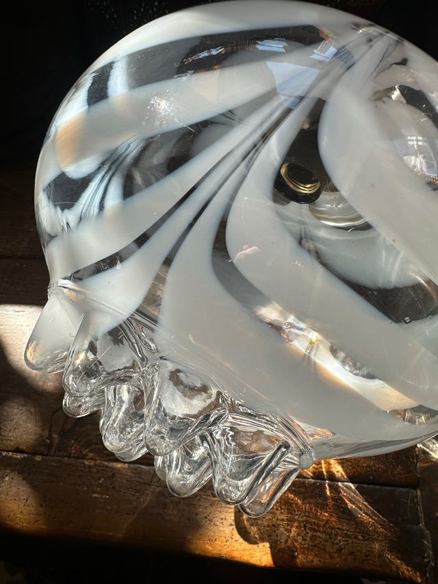 Lámpara de techo Vintage Cristal Murano