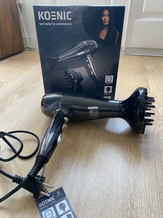 Secador de pelo KOENIC negro