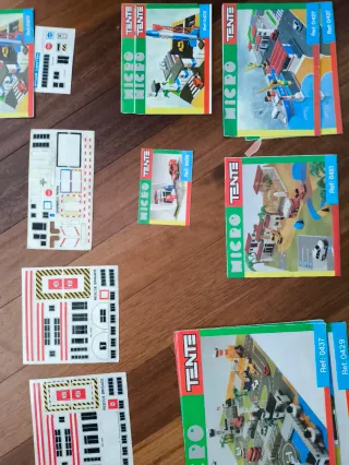 Instrucciones y Pegatinas Tente Micro y Ruta