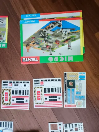 Instrucciones y Pegatinas Tente Micro y Ruta