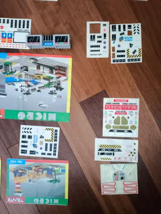 Instrucciones y Pegatinas Tente Micro y Ruta