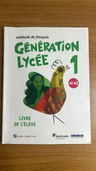 Libro de Francés Génération Lycée 1