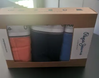 Pack 2 Calzoncillos Pepe Jeans Talla L