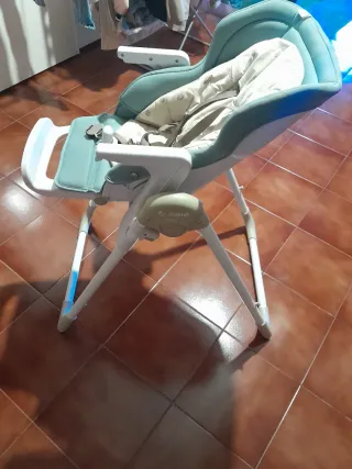 Trona Jane Mila Verde Agua apenas uso