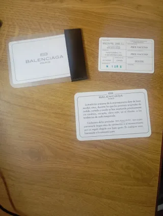 Cartera Balenciaga Vintage Piel Cocodrilo Negra