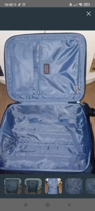 Maleta de viaje Roncato negra