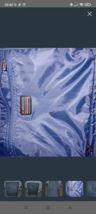 Maleta de viaje Roncato negra