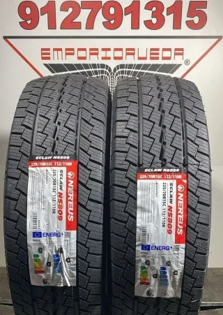225 70 15C R NEREUS RUEDA NUEVA YA MONTADA