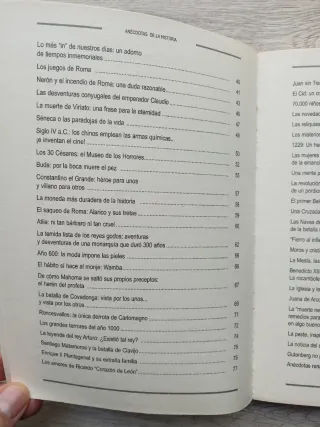Anécdotas de la Historia