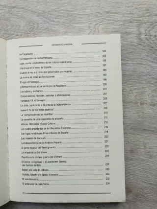 Anécdotas de la Historia