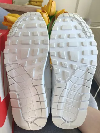 Nike Air Max 1 White Silver T38