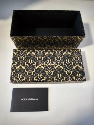 Caja Dolce & Gabbana sin usar