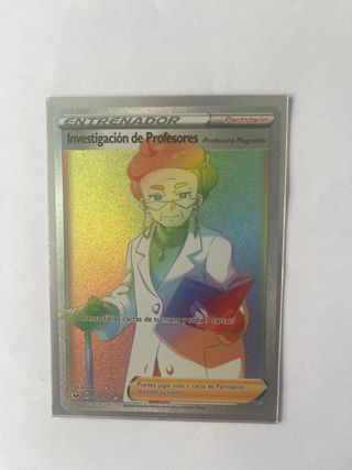Carta Pokémon Investigación de Profesores