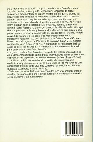 La gran novela sobre Barcelona