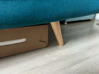 Sofá Cama 3 Plazas Maisons du Monde Azul