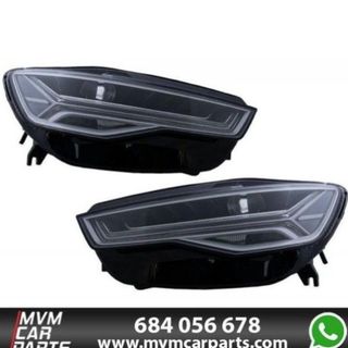 Faros Full Led para Audi A6 C7 2011-2018 Matrix De