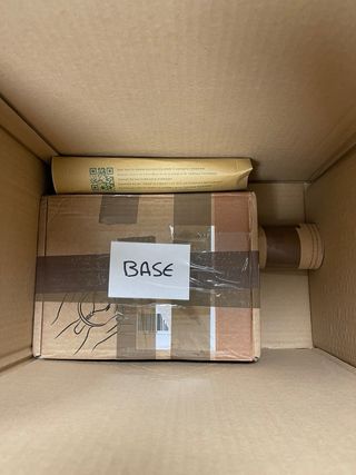 Embalaje Artemide Tolomeo para Pedro