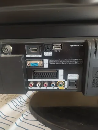 Televisión Samsung Negra